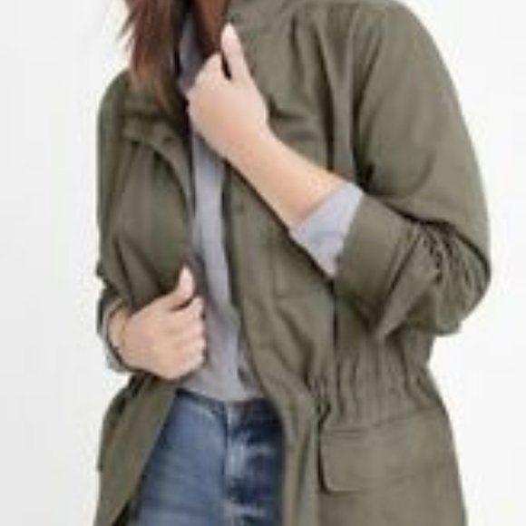 Ryllace Olive Green  Utility Jacket - Picture 3 of 9